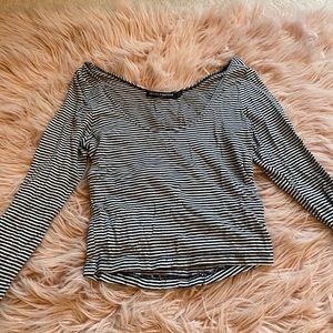 Brandy cropped long sleeve